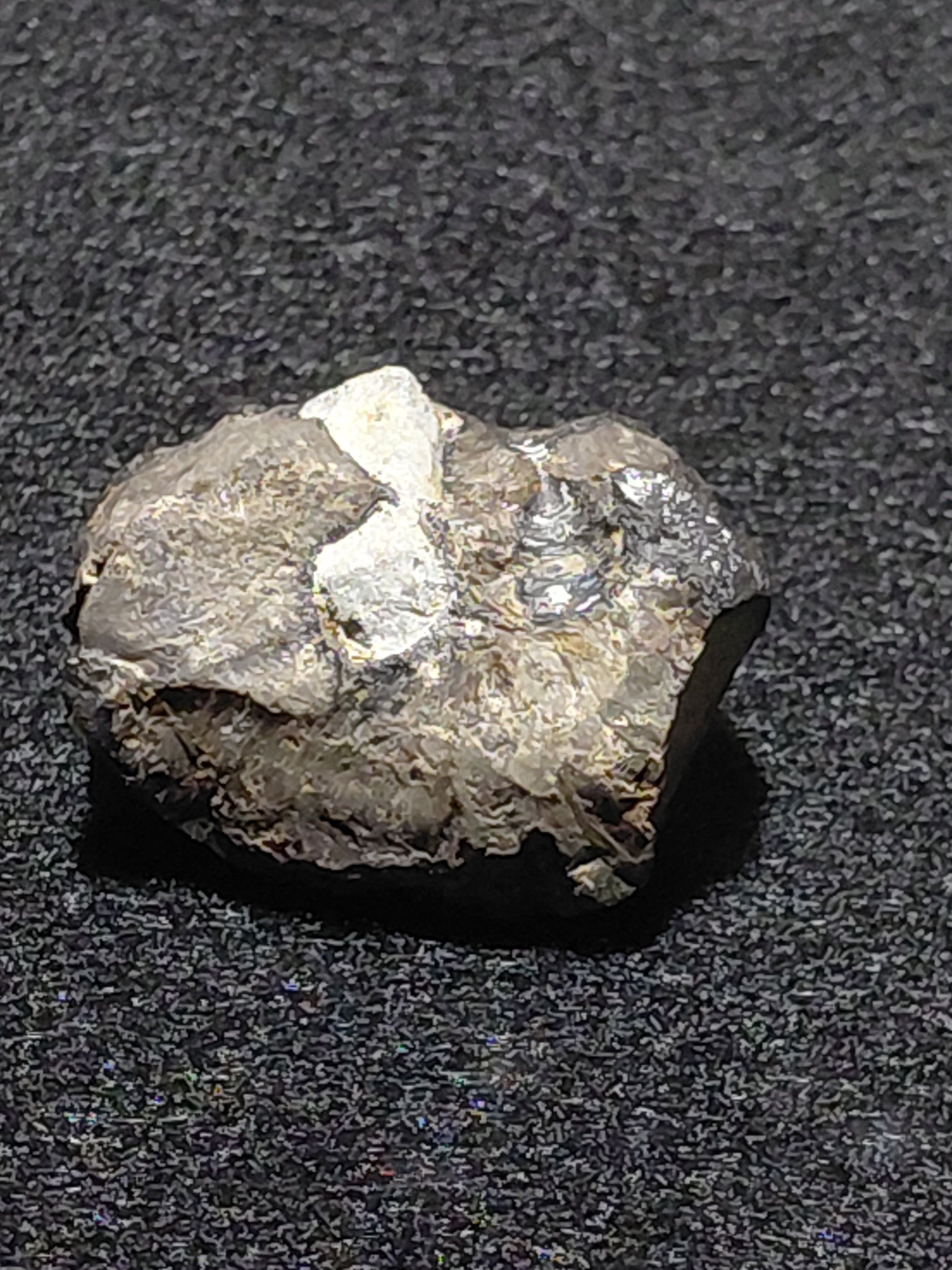 #2001 - 13.2 grams / 66.15ct - Raw Carbonado Diamond - Precambrian Impact Meteorite Specimen