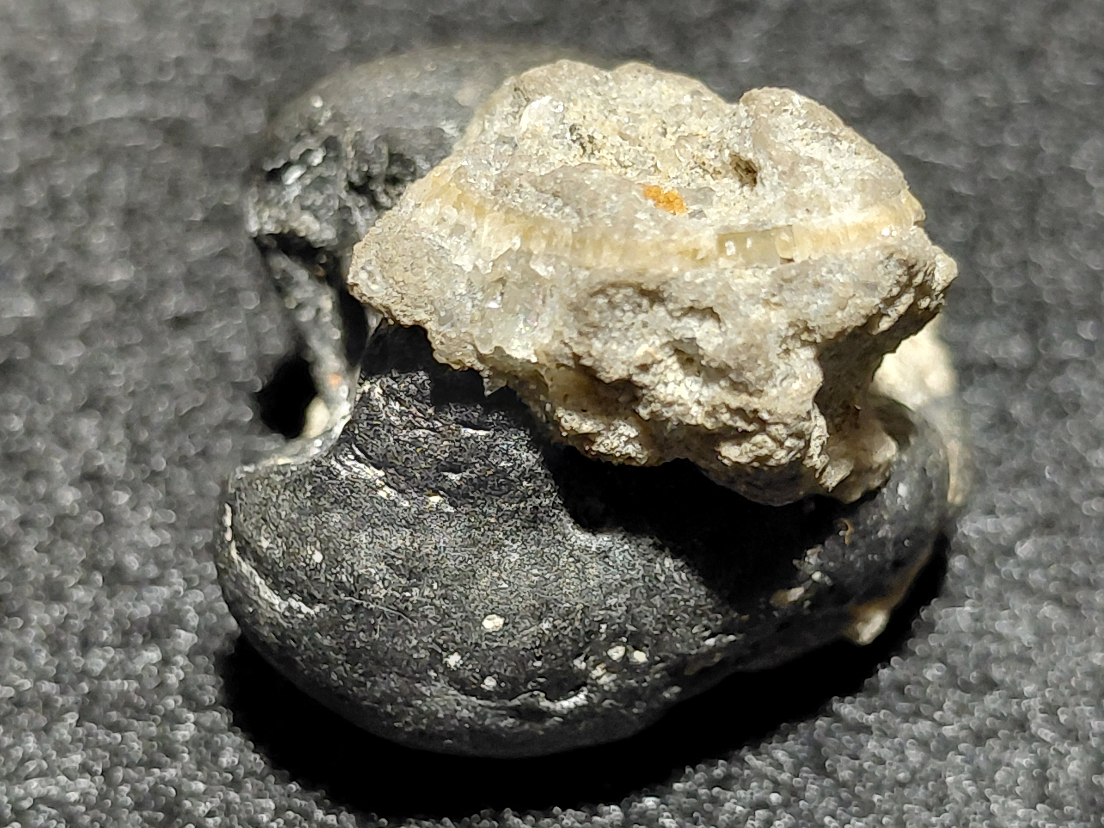 #2002 - 11.8 grams / 59.2ct - Raw Carbonado Diamond - Precambrian Impact Meteorite Specimen