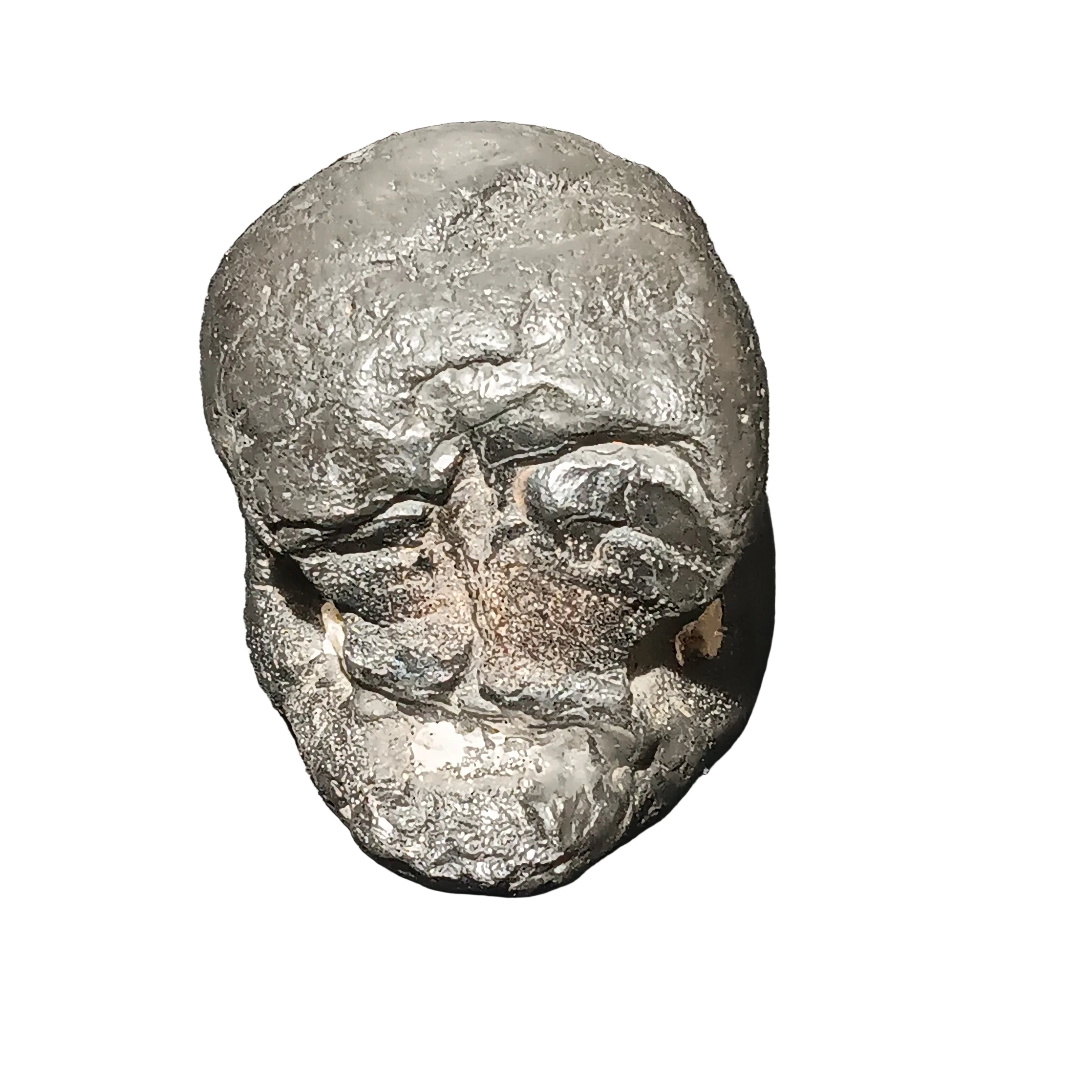 #1001 "Skully" - 145.9 grams / 777 ct - Raw Carbonado Diamond - Precambrian Impact Meteorite Specimen - Musium Quality