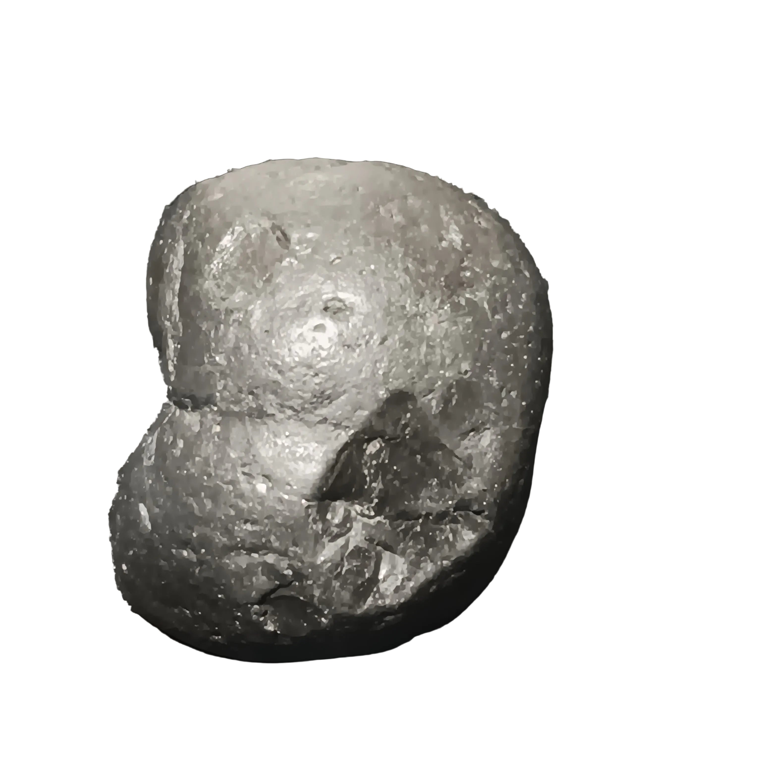 #1001 "Skully" - 145.9 grams / 777 ct - Raw Carbonado Diamond - Precambrian Impact Meteorite Specimen - Musium Quality