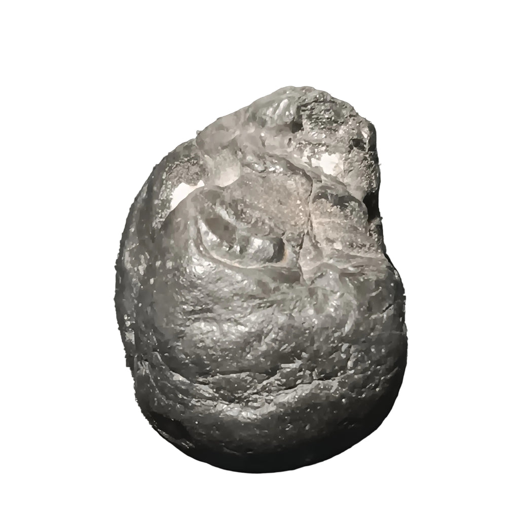 #1001 "Skully" - 145.9 grams / 777 ct - Raw Carbonado Diamond - Precambrian Impact Meteorite Specimen - Musium Quality