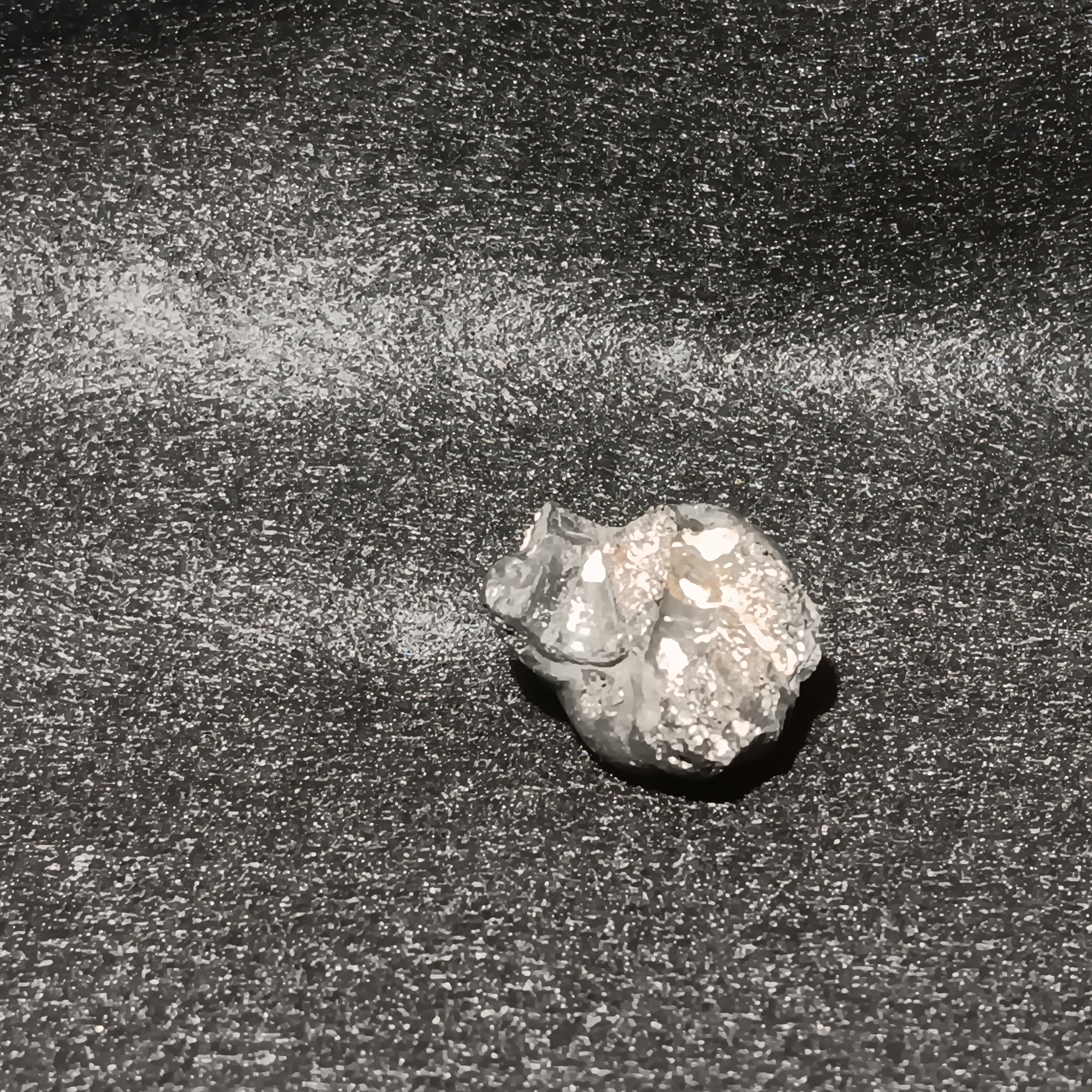 #2003 - 7.3 grams / 36.55 ct - Raw Carbonado Diamond - Precambrian Impact Meteorite Specimen