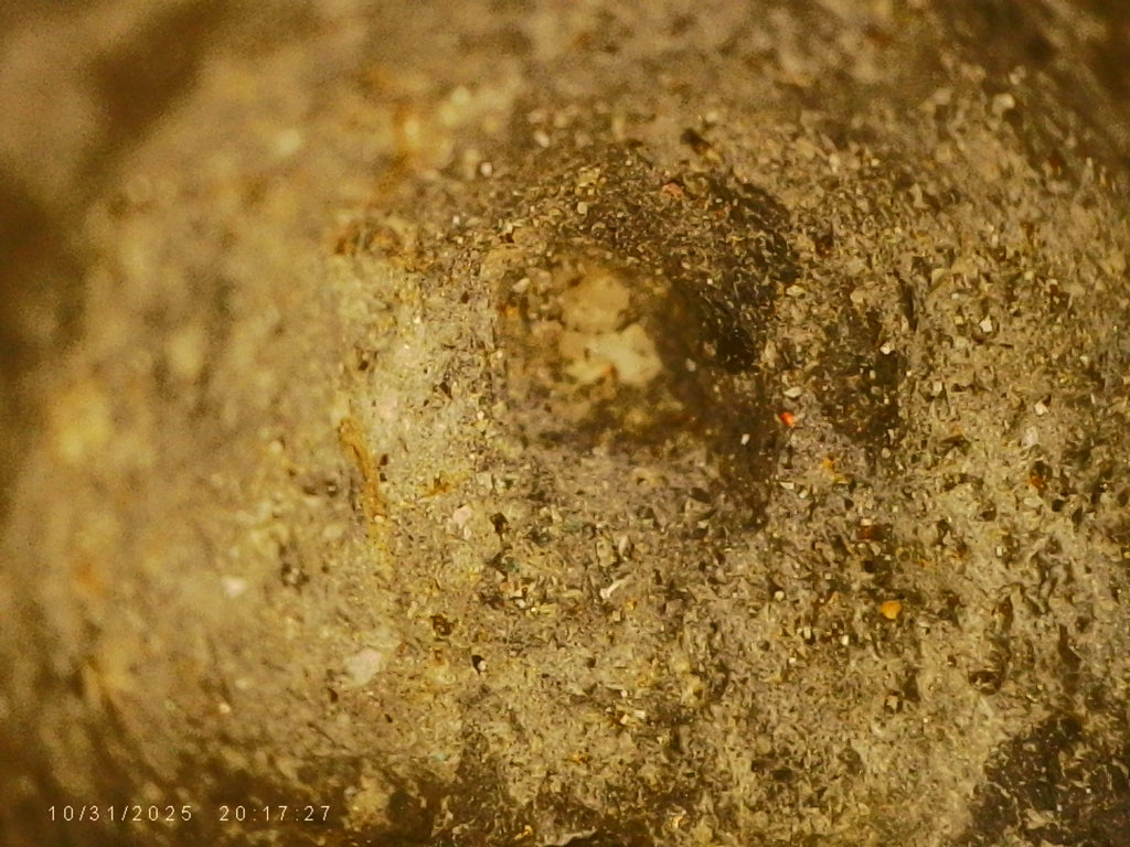 #1001 "Skully" - 145.9 grams / 777 ct - Raw Carbonado Diamond - Precambrian Impact Meteorite Specimen - Musium Quality