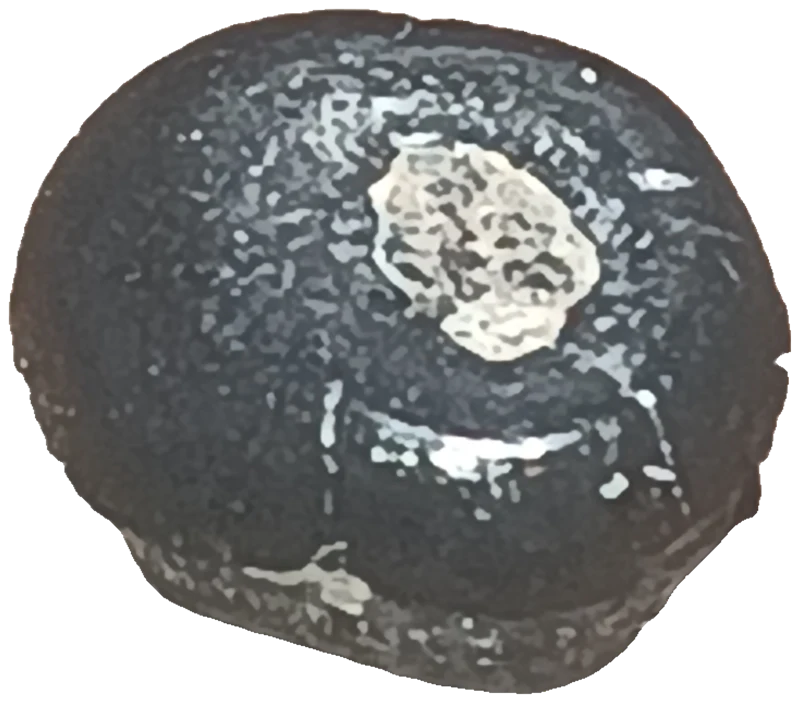 Photo of an ASA Digital Art specimen, shown for illustration. Not identified as carbonado; no origin is claimed. Not a lot for sale.